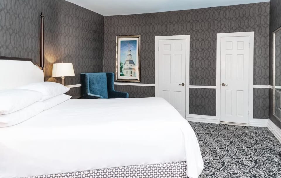 Bedroom. Interior and views may vary based on location and availability