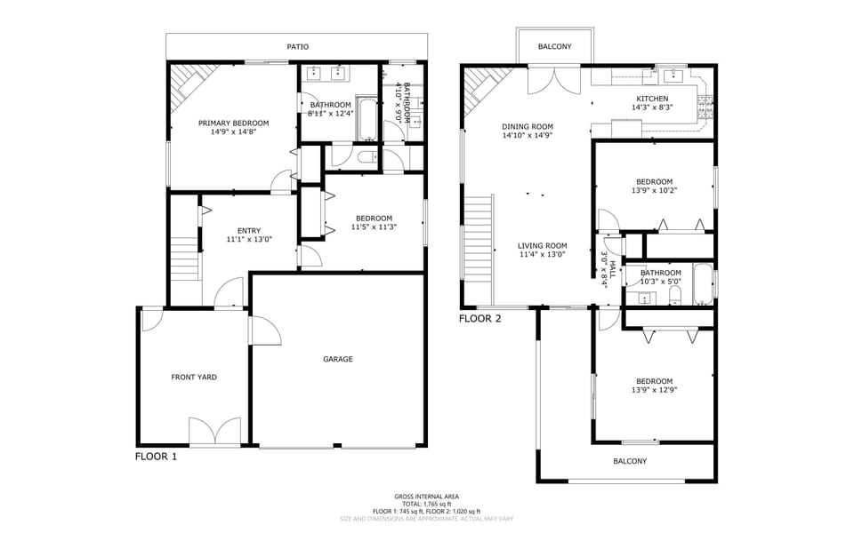 Floor plan of Sol and Sand