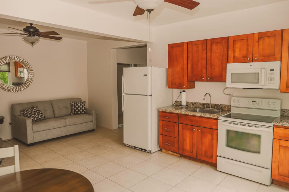 Downstairs private apartment