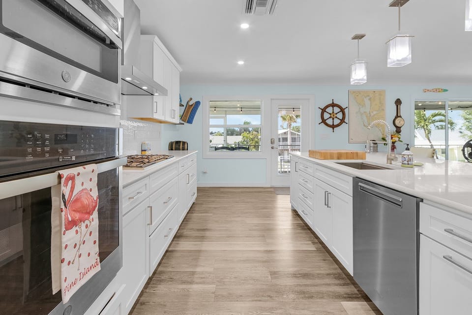 Upstairs kitchen