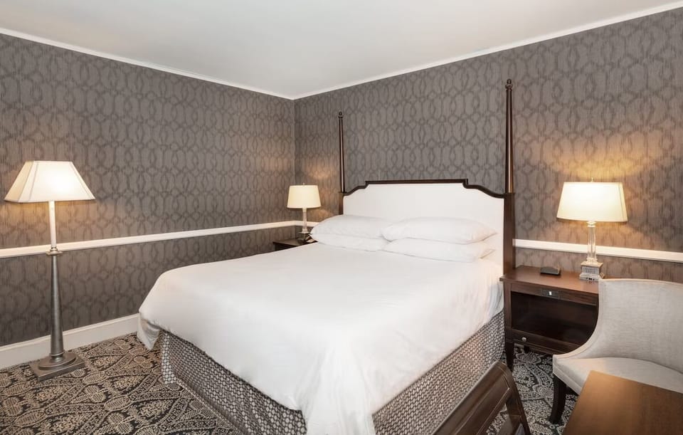 Bedroom. Interior and views may vary based on location and availability