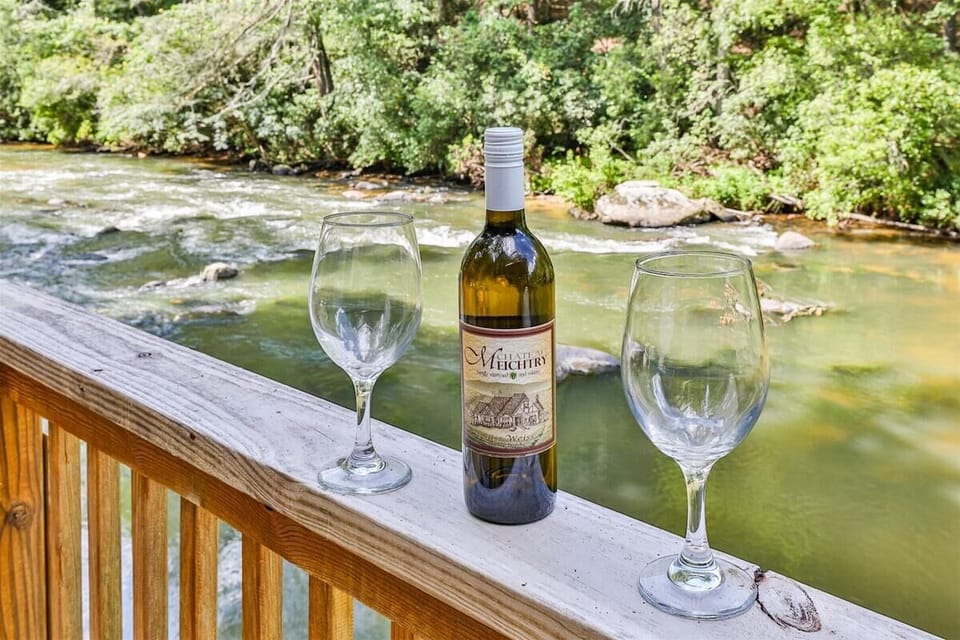 Perfect view of the Cartecay River