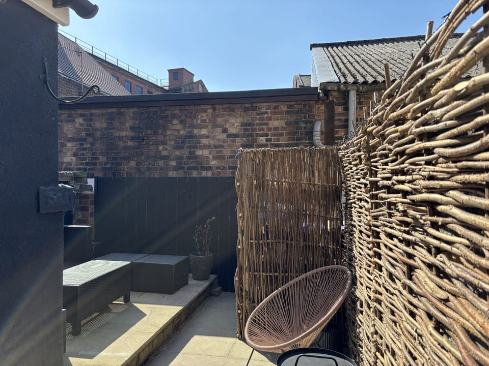 Private Patio Area