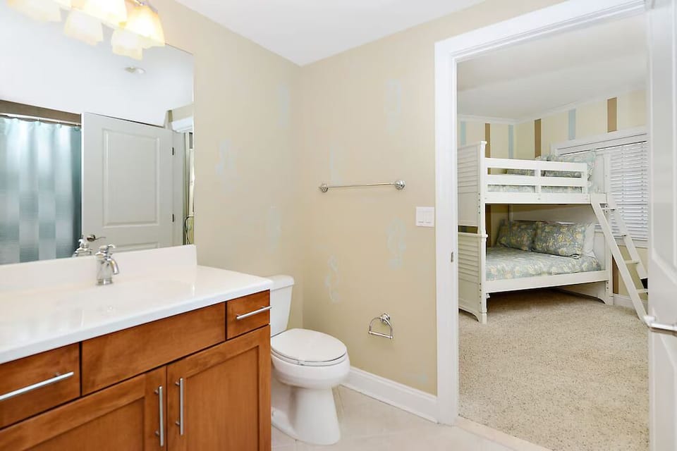 You'll love the Jack and Jill shared Bath.