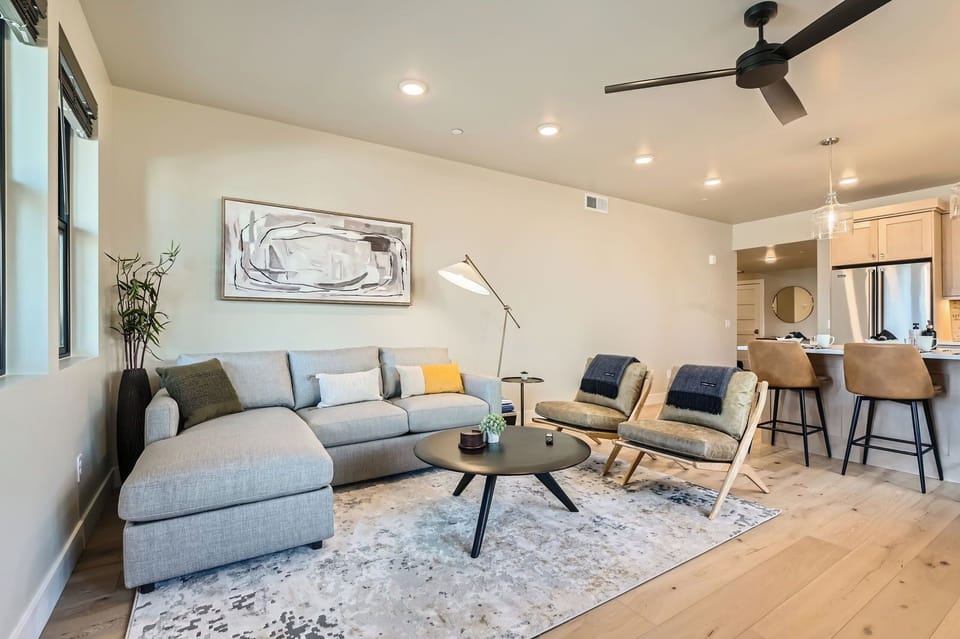 Cozy Living Room with a Queen Sleeper Sofa