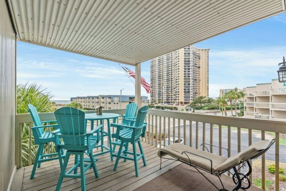 Have your cup of coffee while enjoying the morning breeze.