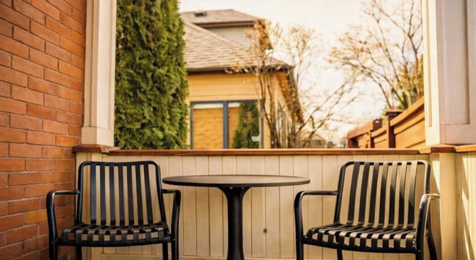 Enjoy sunrise or sunset views from the comfort of the fully covered porch.