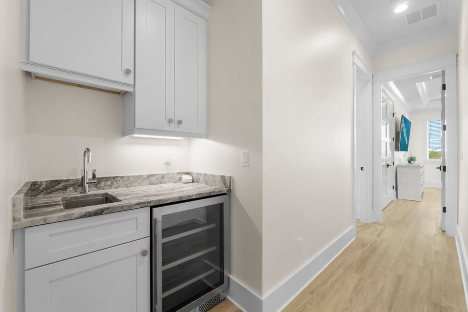 Wet Bar At Entrance Of 2nd Floor