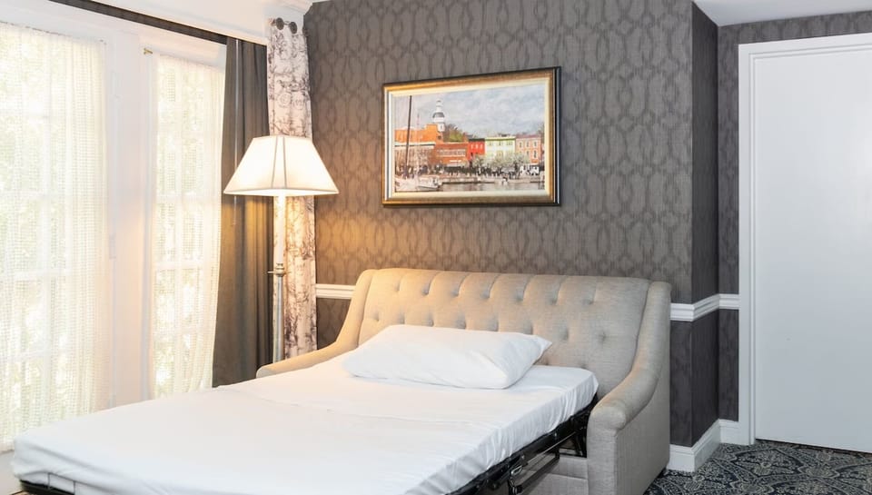 Bedroom. Interior and views may vary based on location and availability