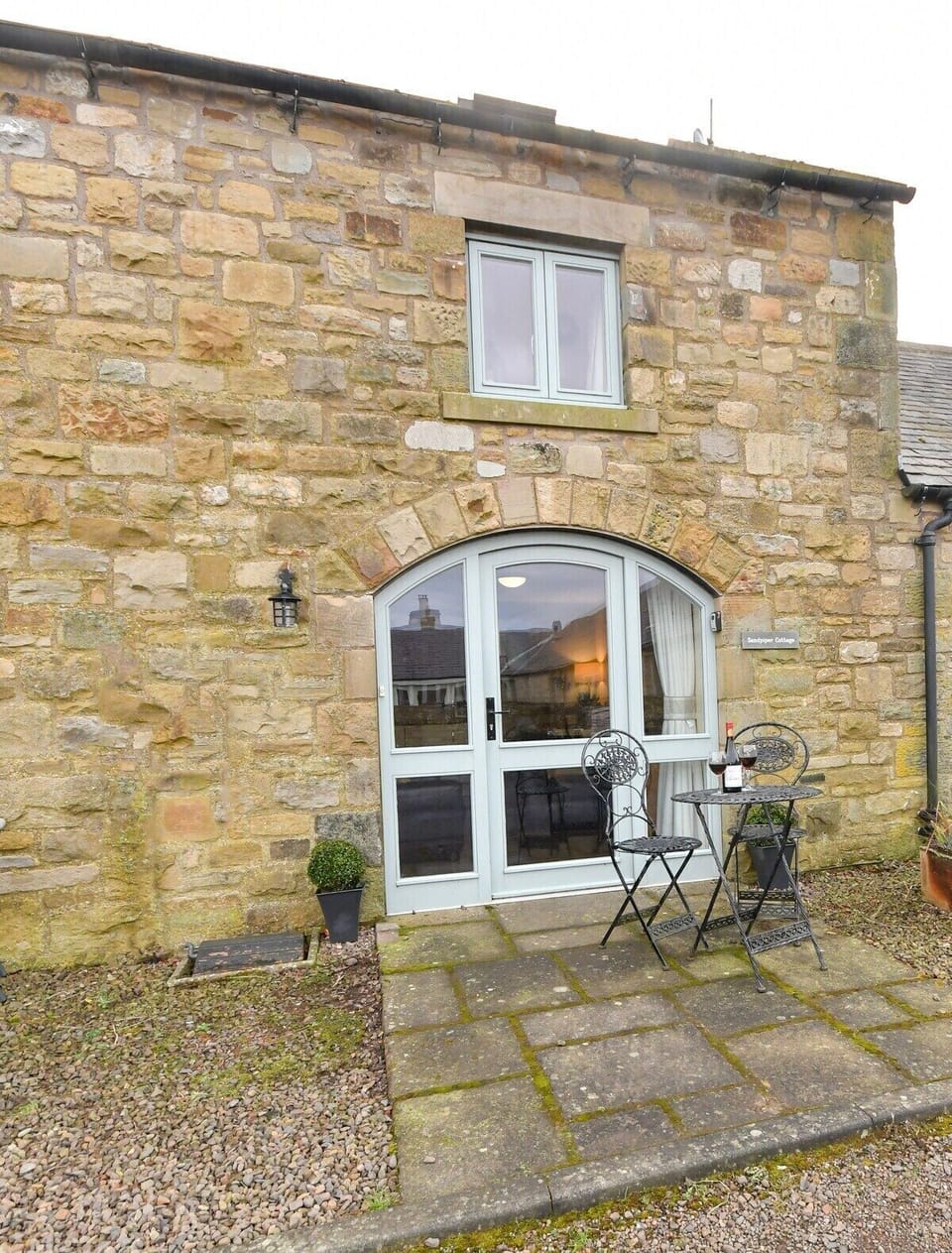 Main exterior of the cottage