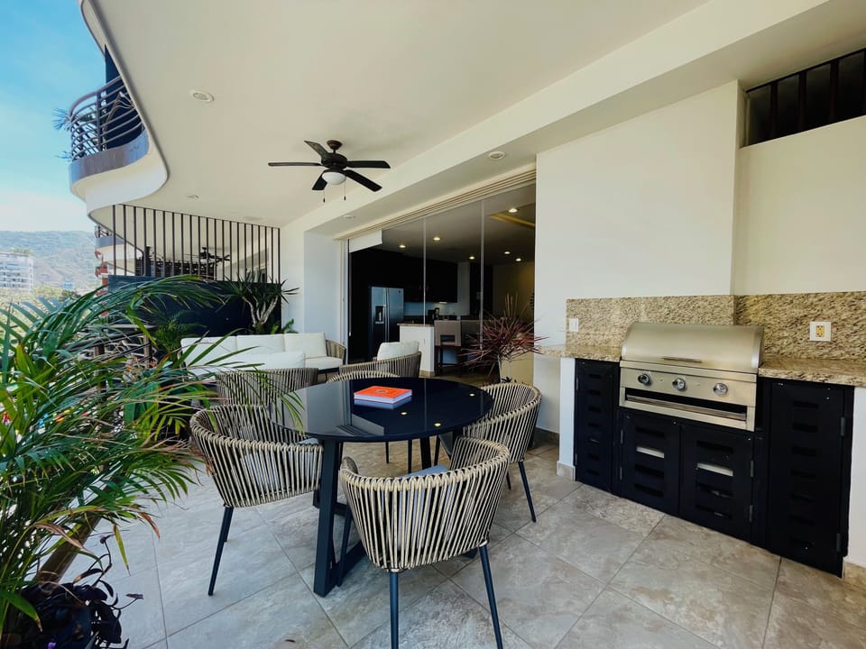 BBQ area