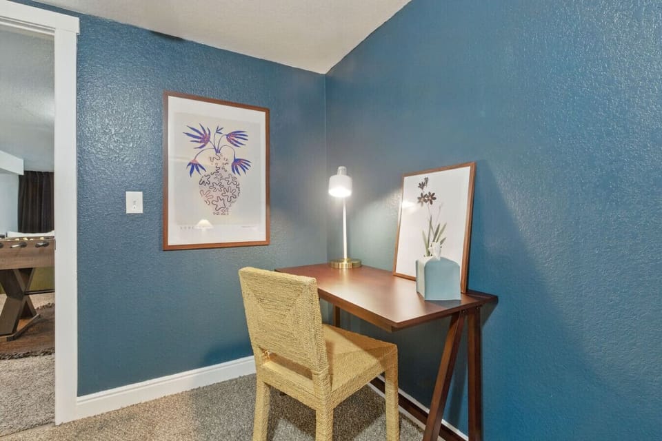 Workspace in bedroom #4