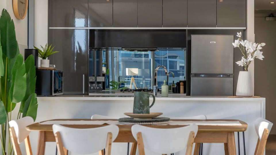 Practical dining area for relaxed eating