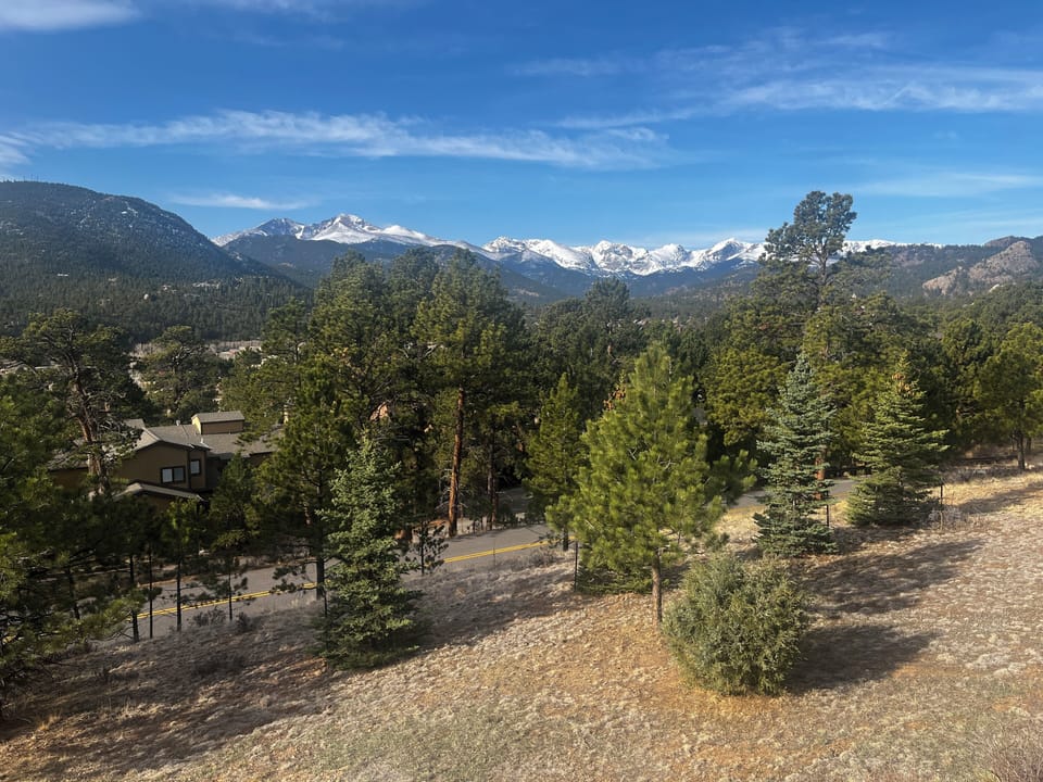 View from twin bedroom