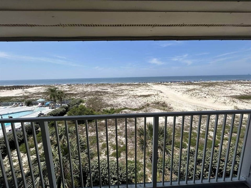 view from balcony