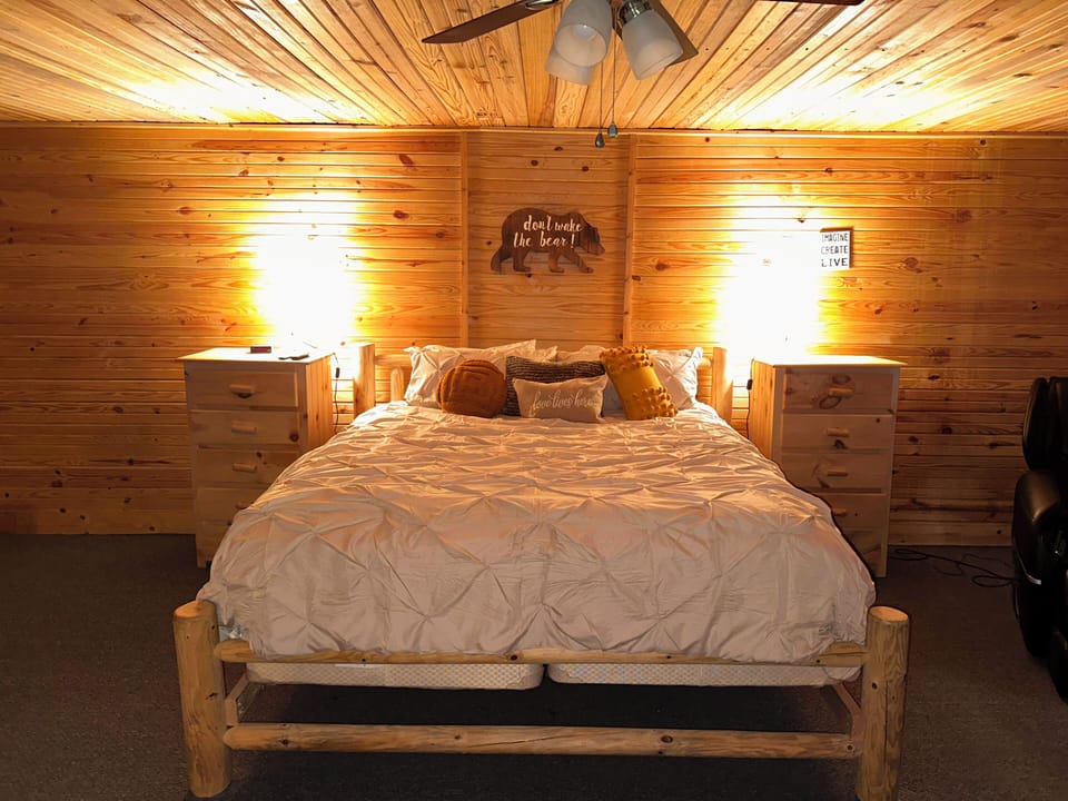 Master Bed.