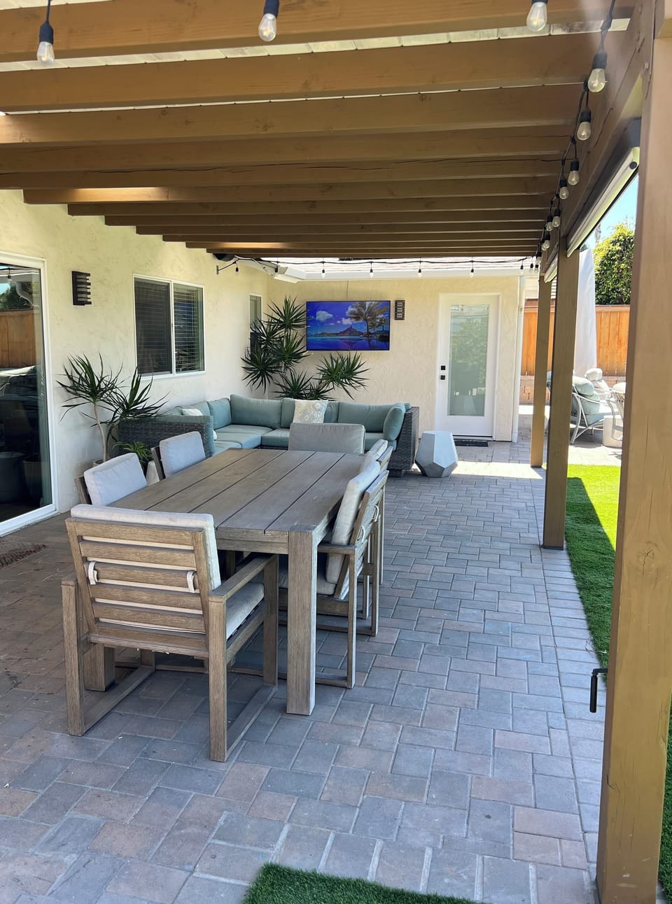 Outdoor seating