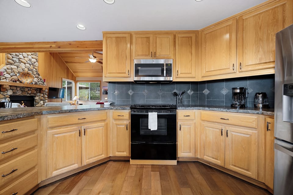 Plenty of counter space to make a memorable meal