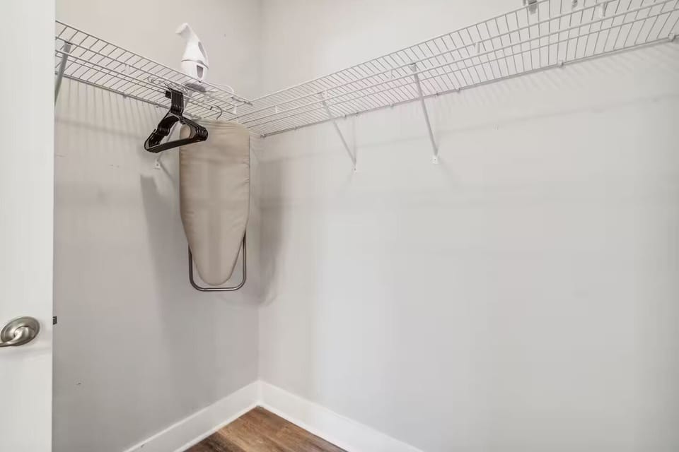 Walk In closet in the master bedroom