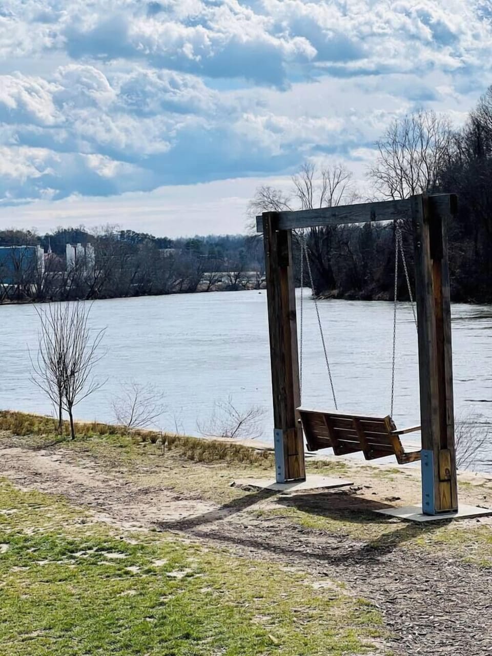 Peaceful river view. 