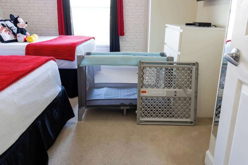 Complementary baby Items always available in the house.