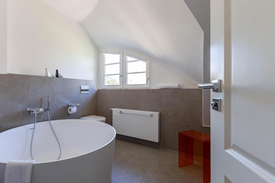 Modern Bathroom with Freestanding Bathtub