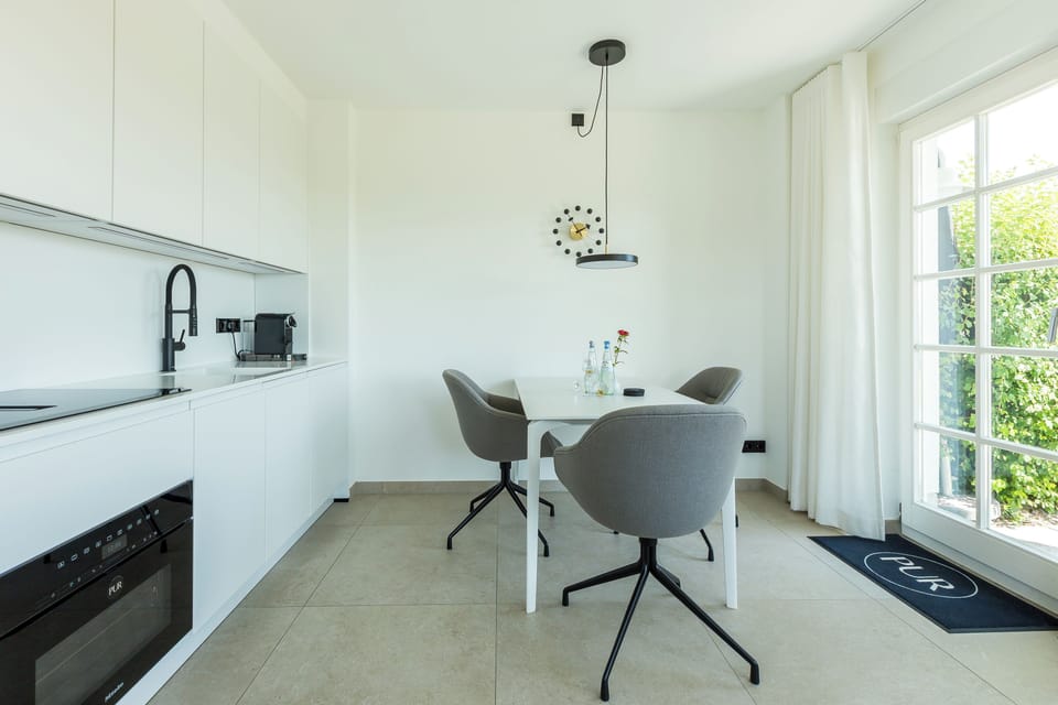 Modern Kitchen with Dining Table