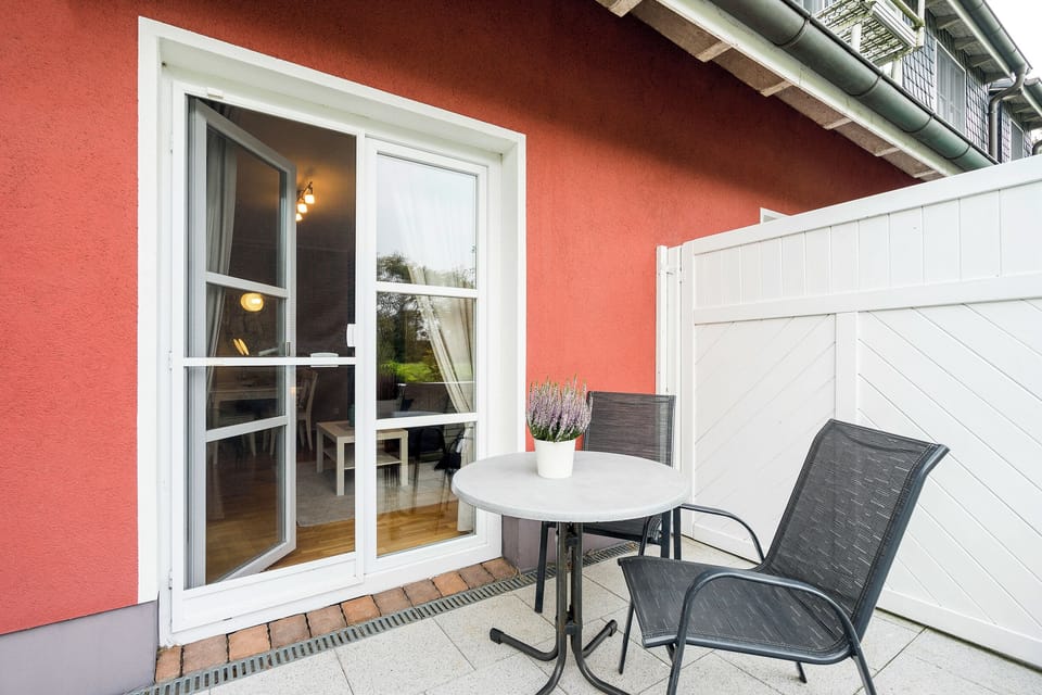 Terrace with Table and Chairs