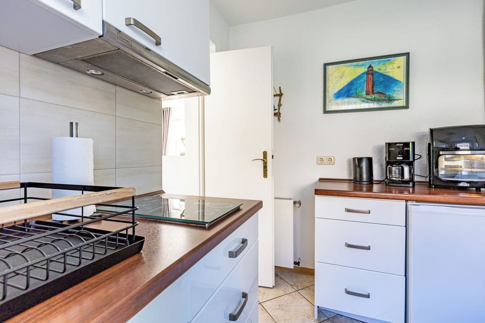 Modern Kitchen with Wooden Surfaces and Appliances