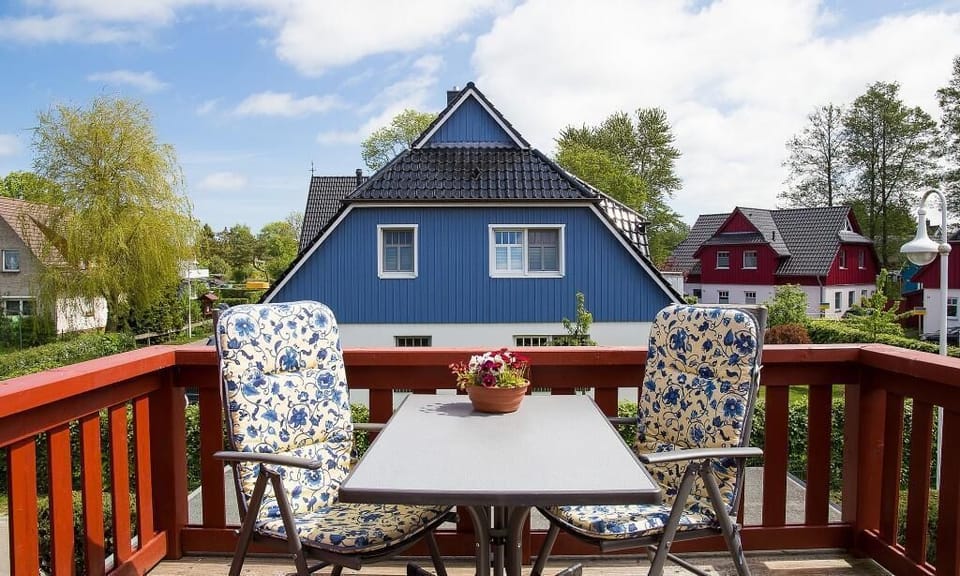 Terrace with Table and Chairs