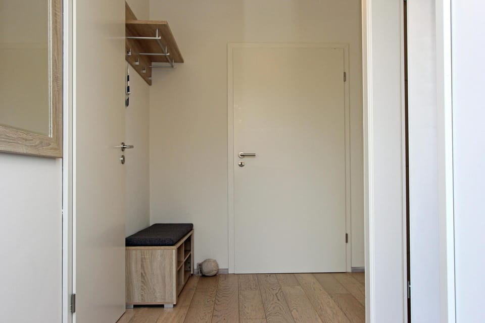 Entrance Area with Bench and Wall Shelf