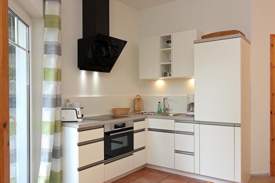 Modern Kitchen with Stove and Dishwasher