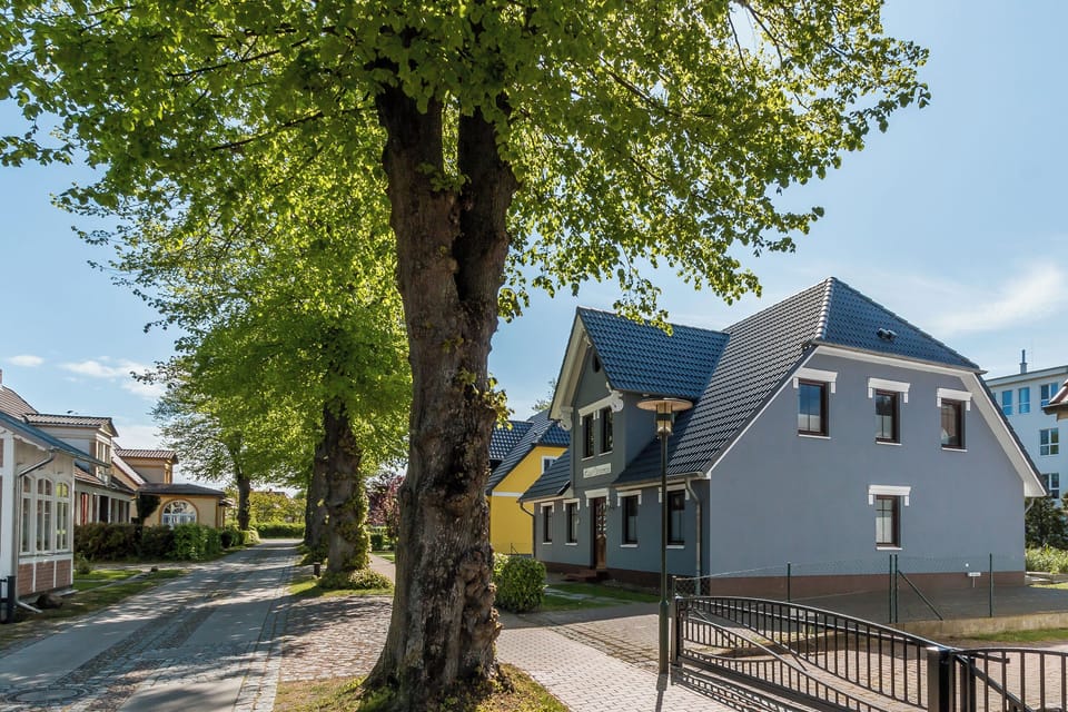 Exterior view of a modern holiday home