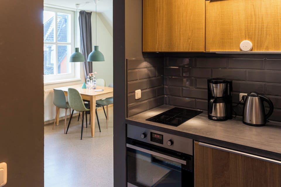 Modern kitchen with high-quality appliances
