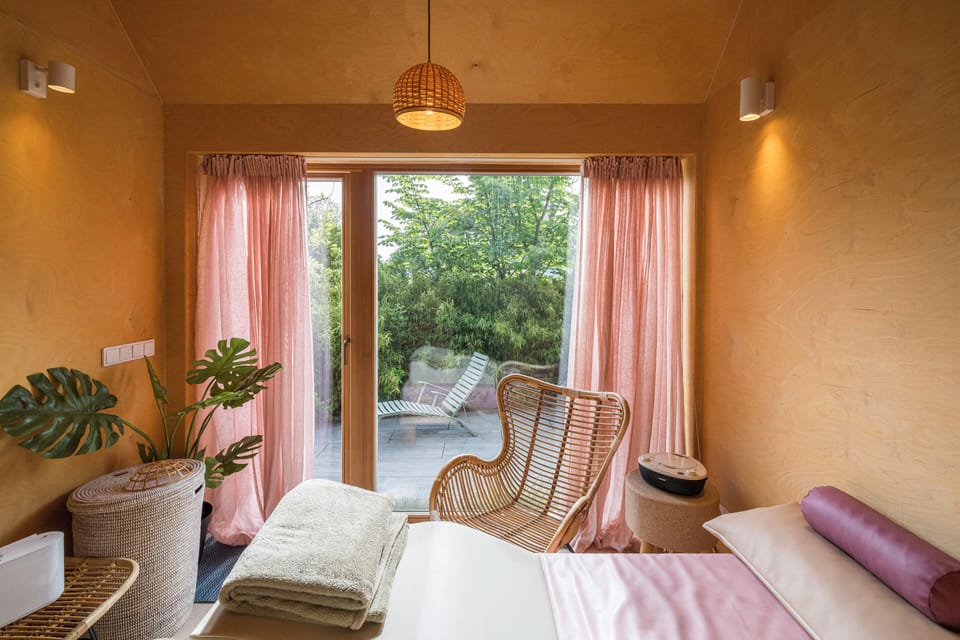 Bedroom with Terrace View