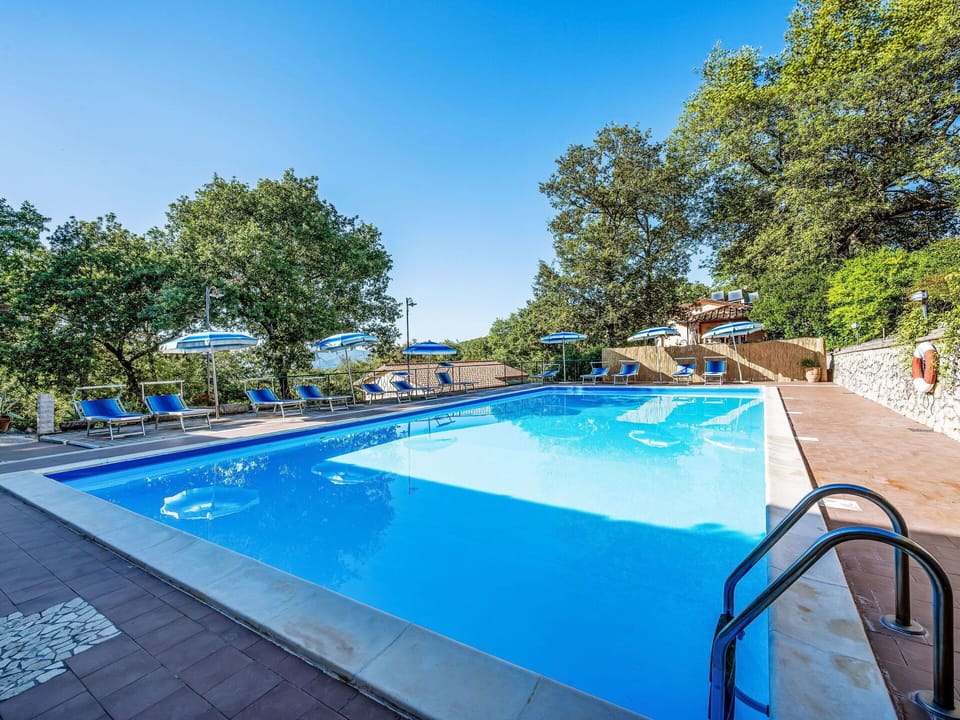 Blue, Swimming Pool, Resort, Leisure, Eco Hotel, Outdoor Furniture, Resort Town, Hotel, Villa, Sunlounger