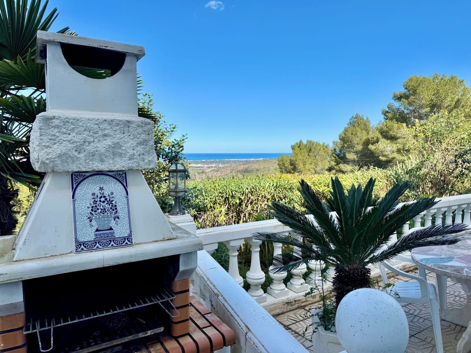 outdoor BBQ on your private terrace