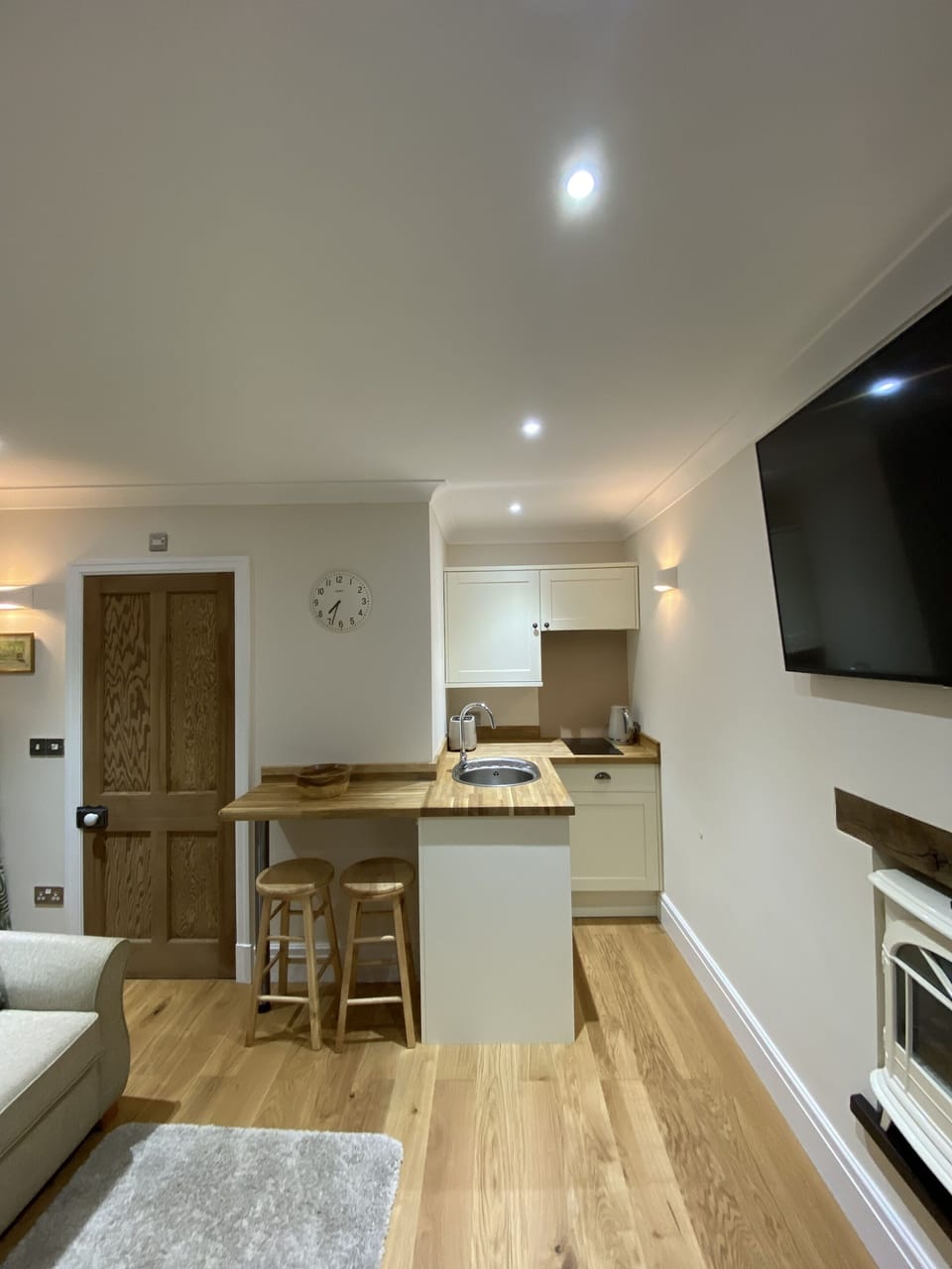 Kitchen Living area 
