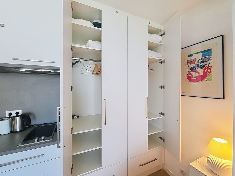 wardrobe in livingroom