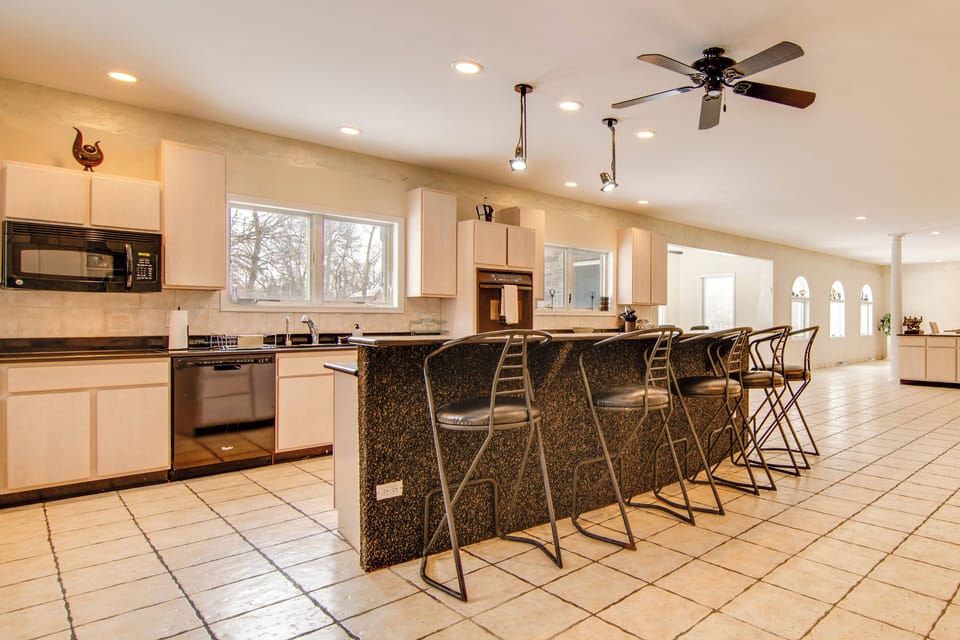 Kitchen | Refrigerator | Stove | Double Wall Oven | Main Level