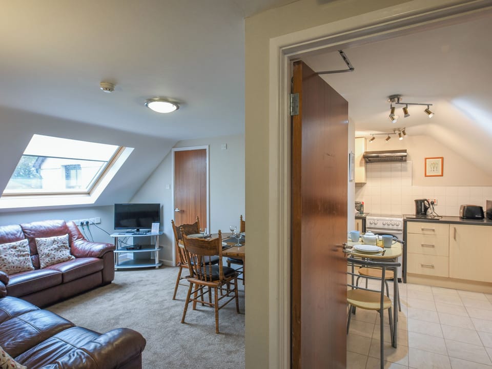 Living area | The Garden Lodge Flat - Llanteglos Estate, LLanteg, near Narbeth