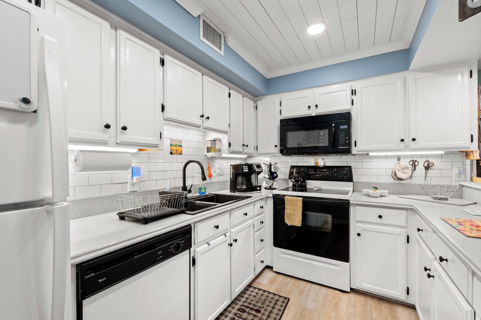 Fully Stocked Kitchen for all your cooking and baking needs