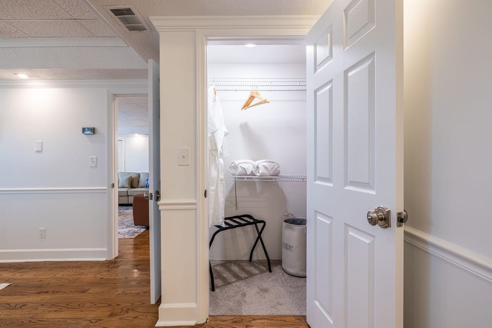 Refresh with fluffy towels, hotel-quality toiletries, and a sparkling clean space.