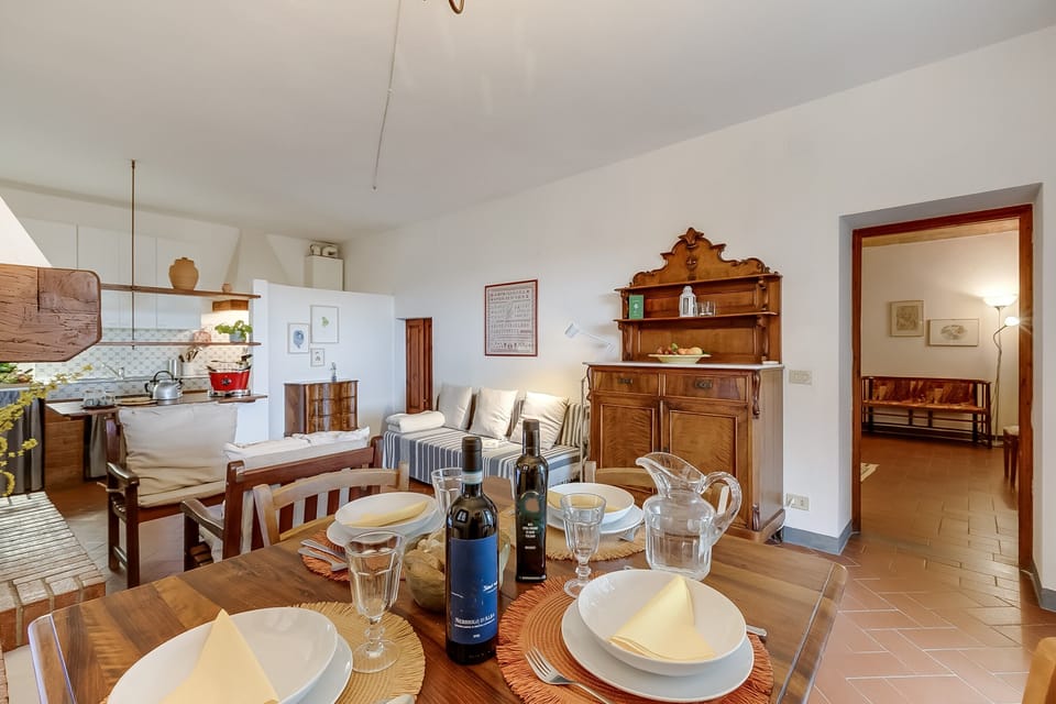 Kitchen and dining area