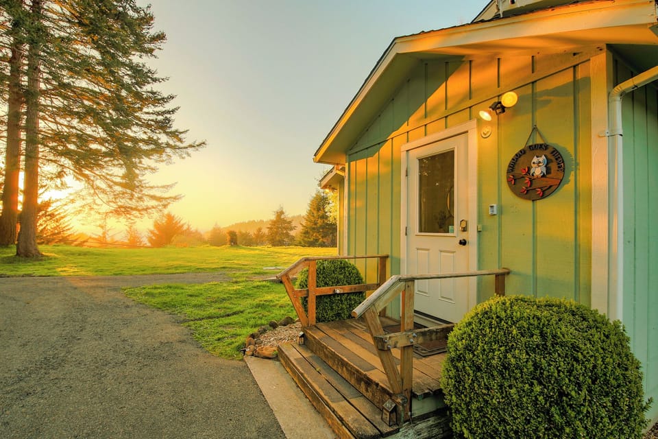Front Porch at Sunset