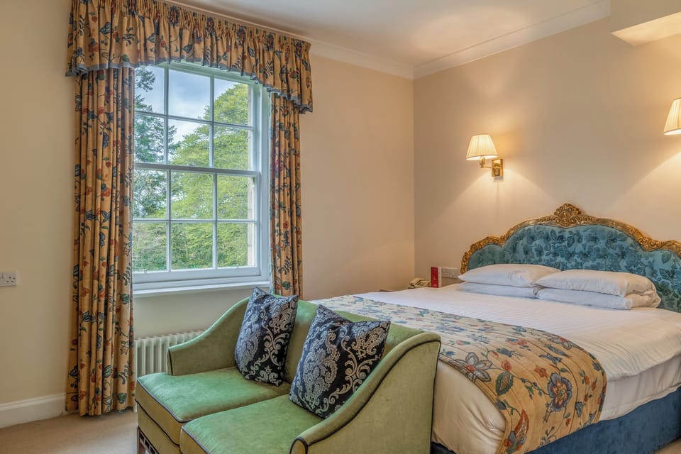 Drift off in a serene room with soft, warm lighting.