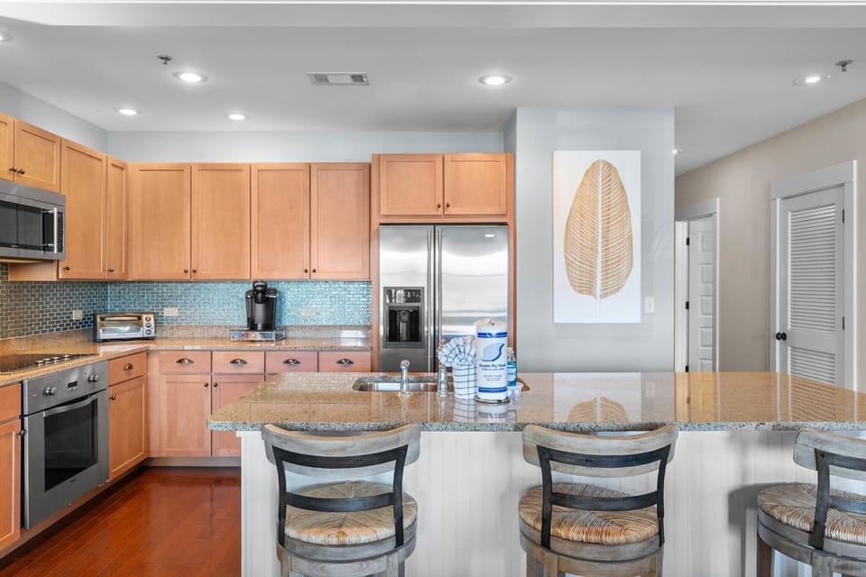 Upgrade your breakfast experience with barstool seating.
