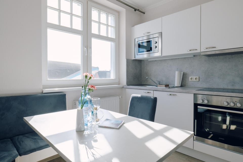 Modern Kitchen with Dining Table