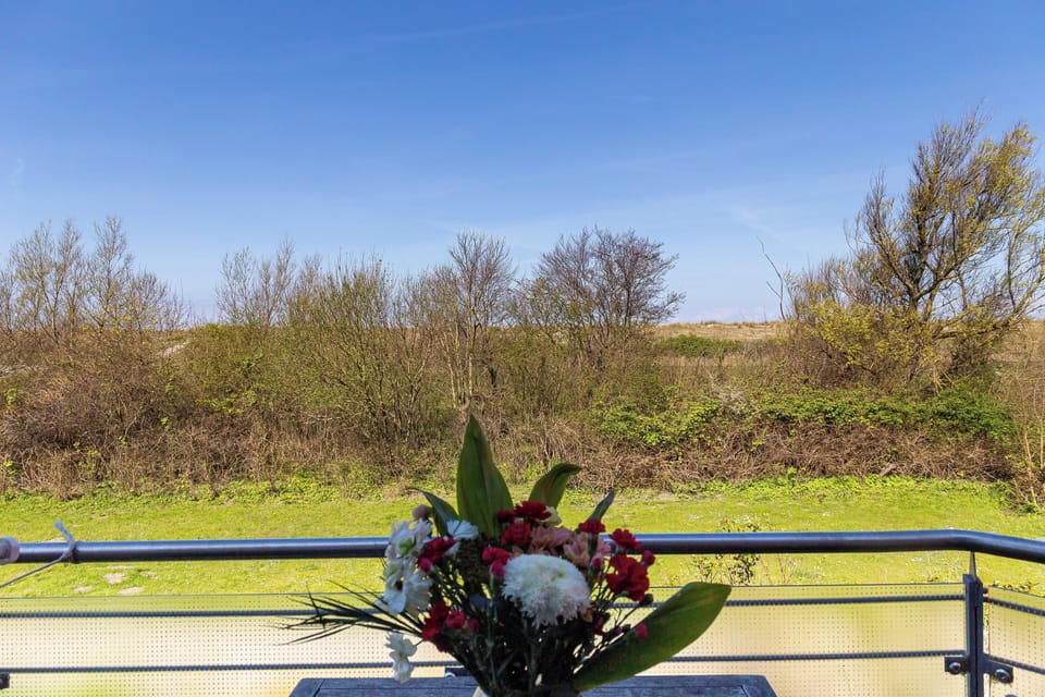 Balcony with a View of the Green Landscape