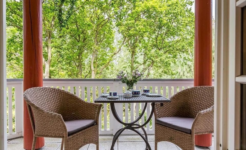 Cozy Terrace with a View into the Green